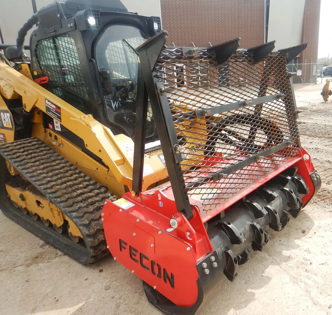 Bottom Line Equipment Fecon Skid Steer Mulching Attachments